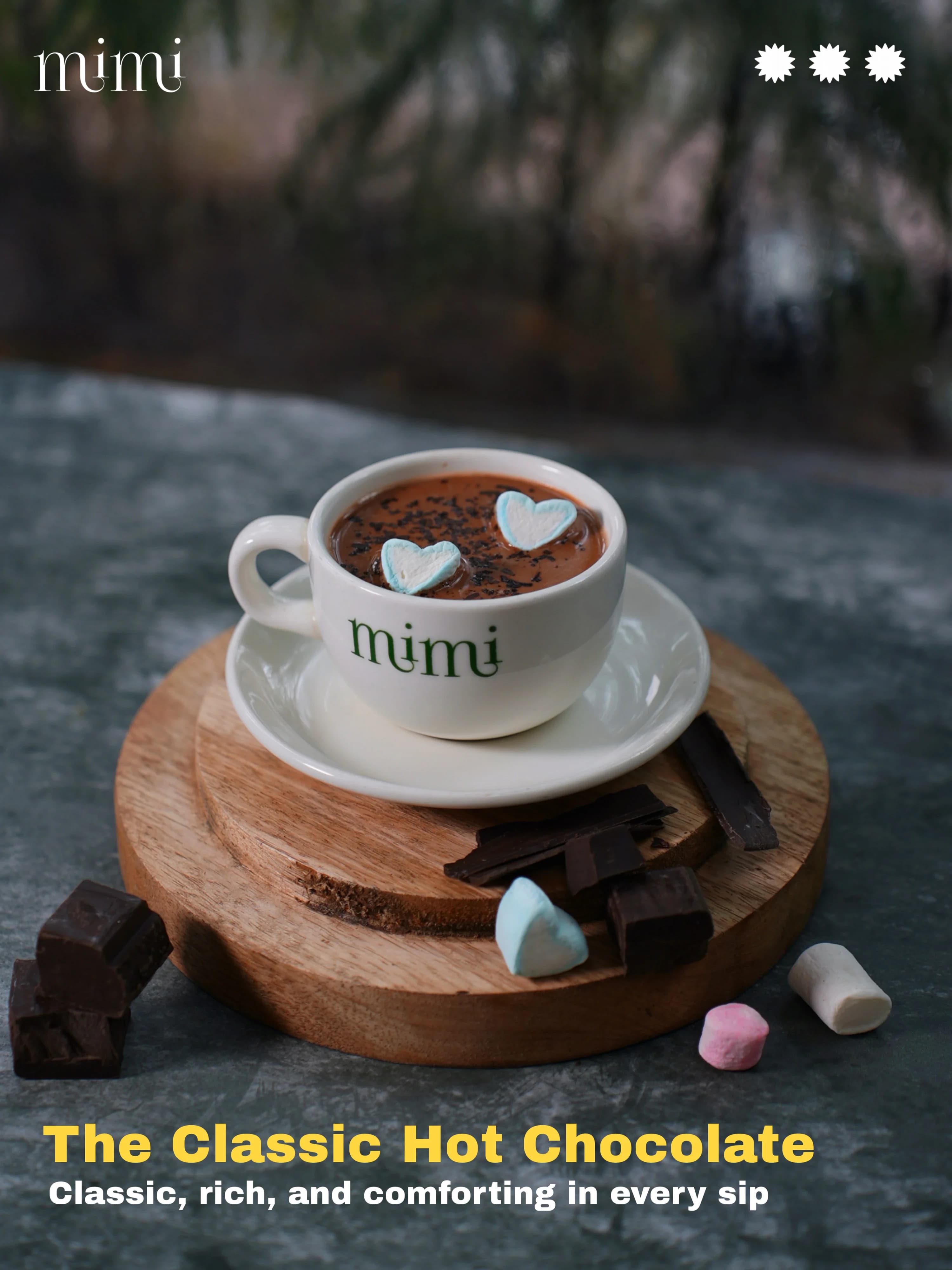 Classic Hot Chocolate at Mimi Cafe Kalyan