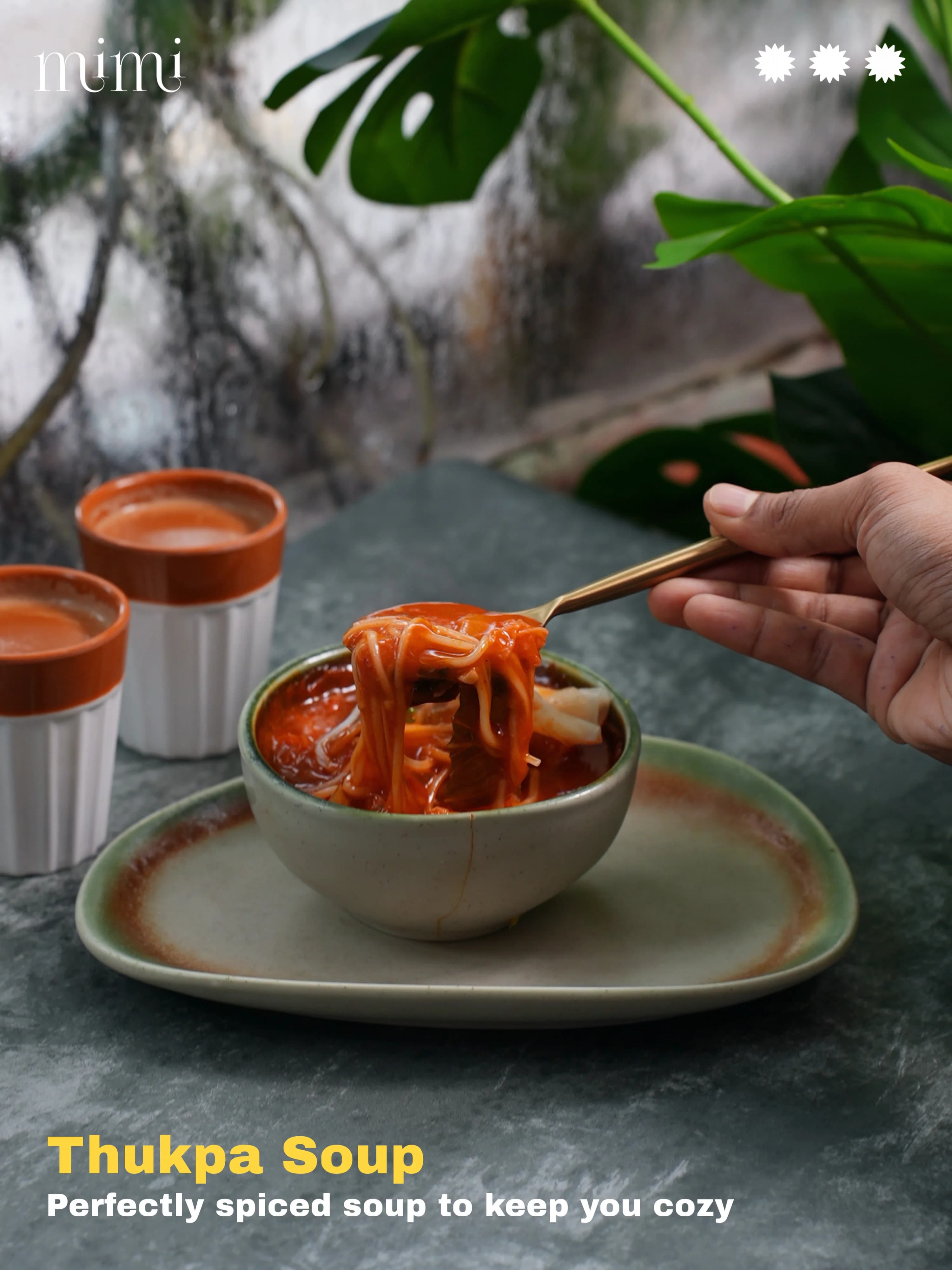 Thukpa Soup at Mimi Cafe Kalyan